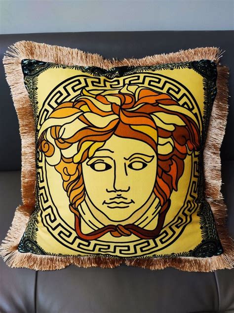 versace inspired pillow